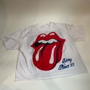 Rolling Stones '89 Graphic White Tee